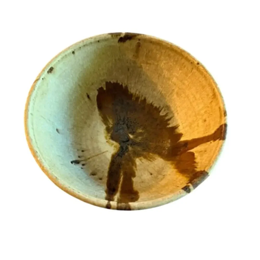 Vintage Robinson Signed Studio Pottery Stoneware Bowl 9